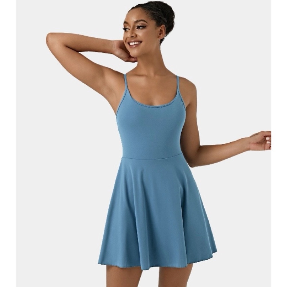 Halara Everyday cloudful padded pocket 2- in - activity dress—jubilee